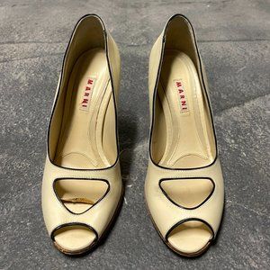 Marni peep-toe pumps heels, size 37